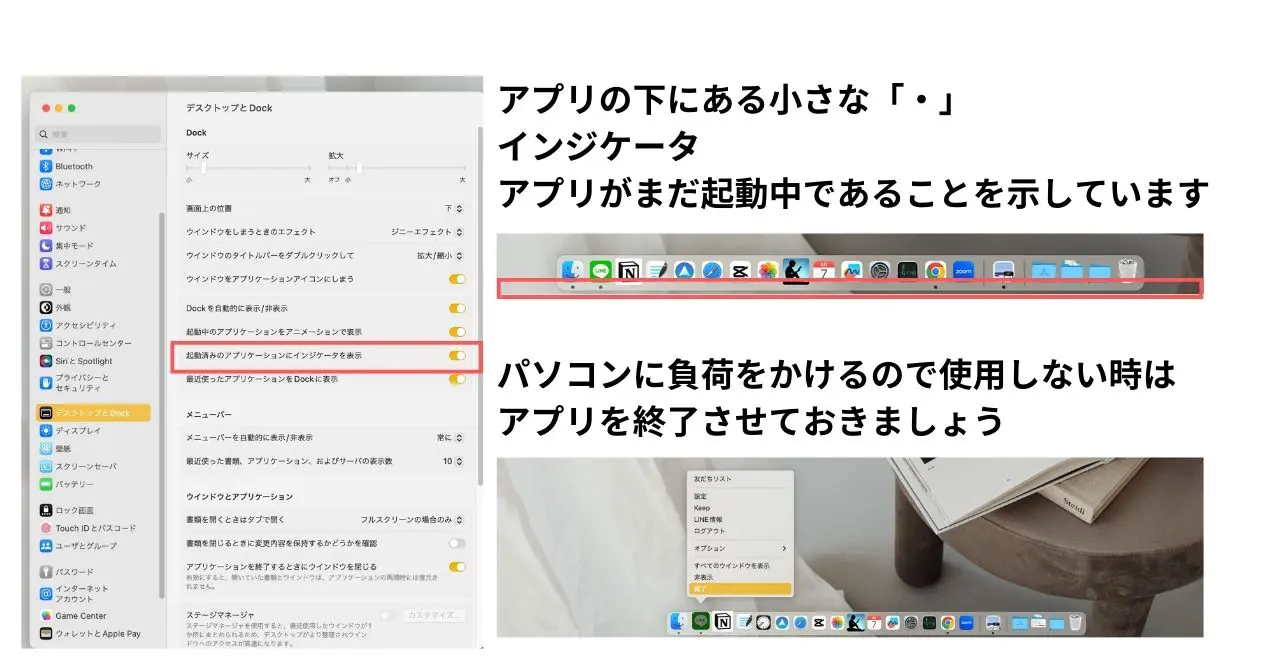 人気 mac バッジ 使い方